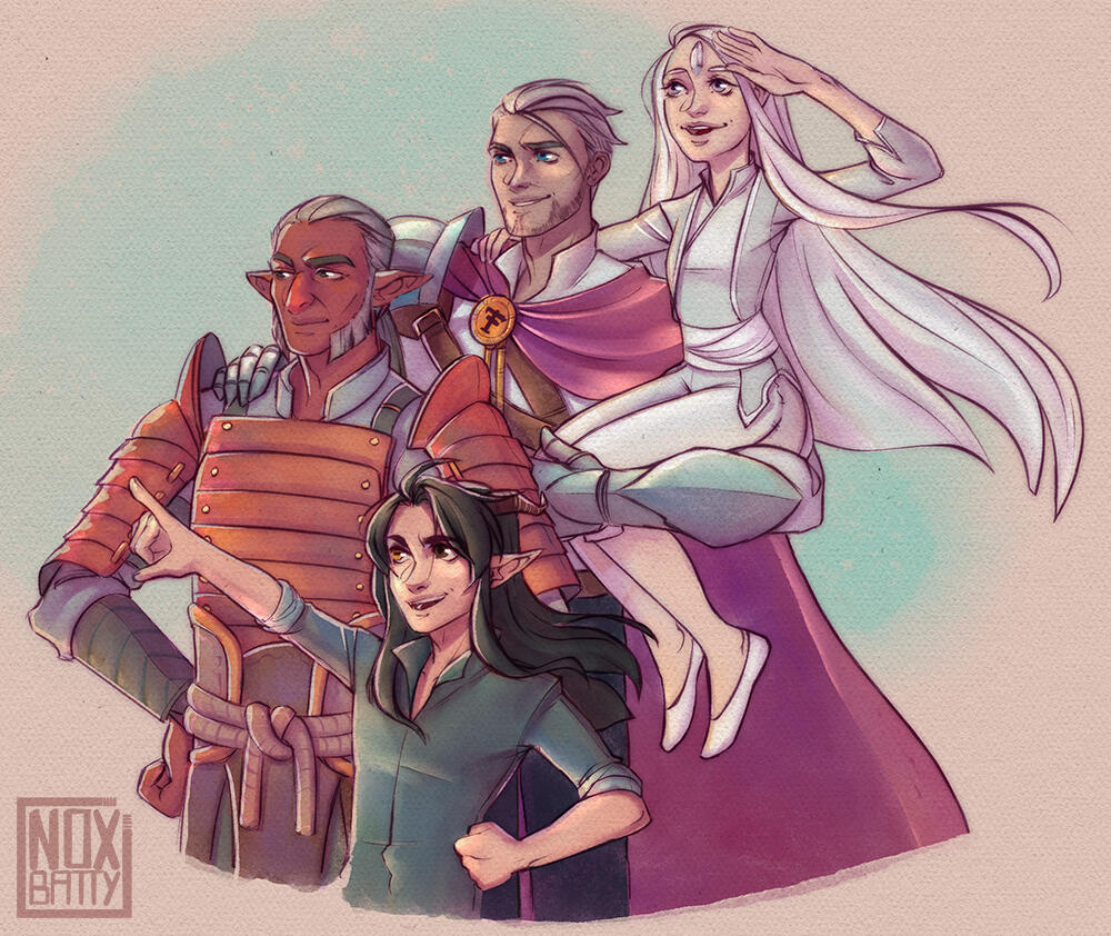 Cast for @fromafarpodcast